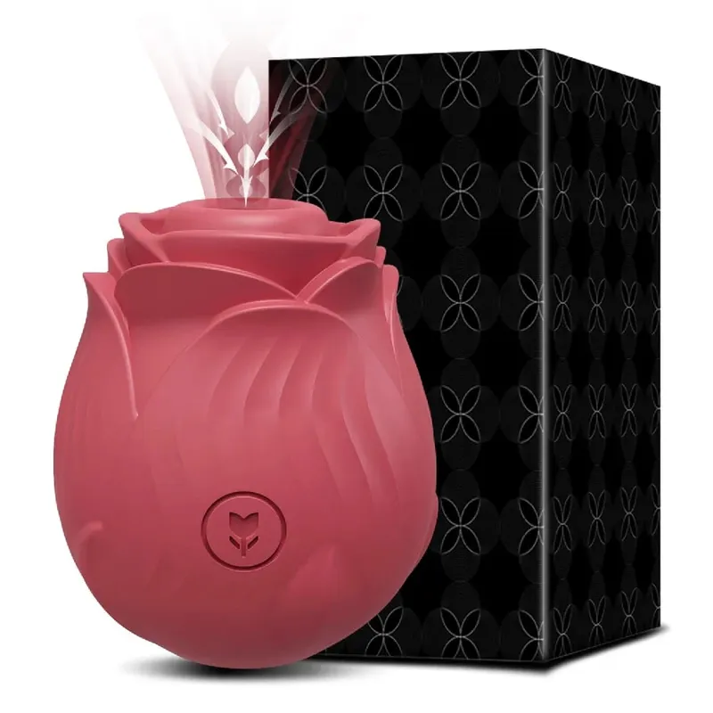 Vibromasseur à succion Rose pour femmes, gode de poussée, ventouse de mamelon, stimulateur de Clitoris, œuf vibrant, jouets sexuels pour adultes — image 10