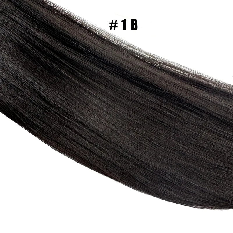 kiikiigirl Korea Beliebte Baumwollschnur Twins Feathers Haarverlängerungen Reines Remy Haar Vorgebundene Haarverlängerungen — image 9