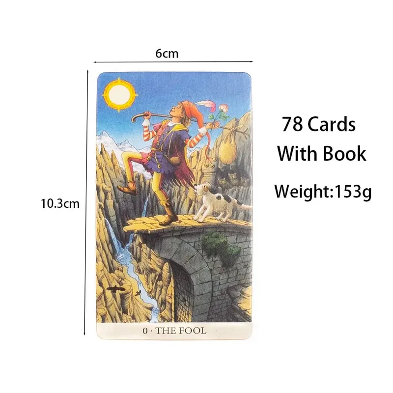 The Longest Dream Tarot Cards Baraja de 78 piezas con folleto de instrucciones Ideal para entusiastas y amantes de los juegos de mesa — image 5