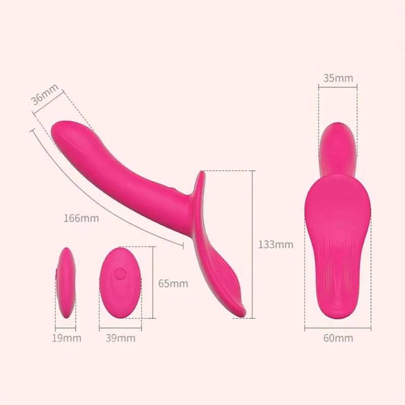 Consolador con correa y arnés ajustable, consolador doble realista portátil, vibradores, Juguetes sexuales para adultos para mujeres lesbianas — image 5
