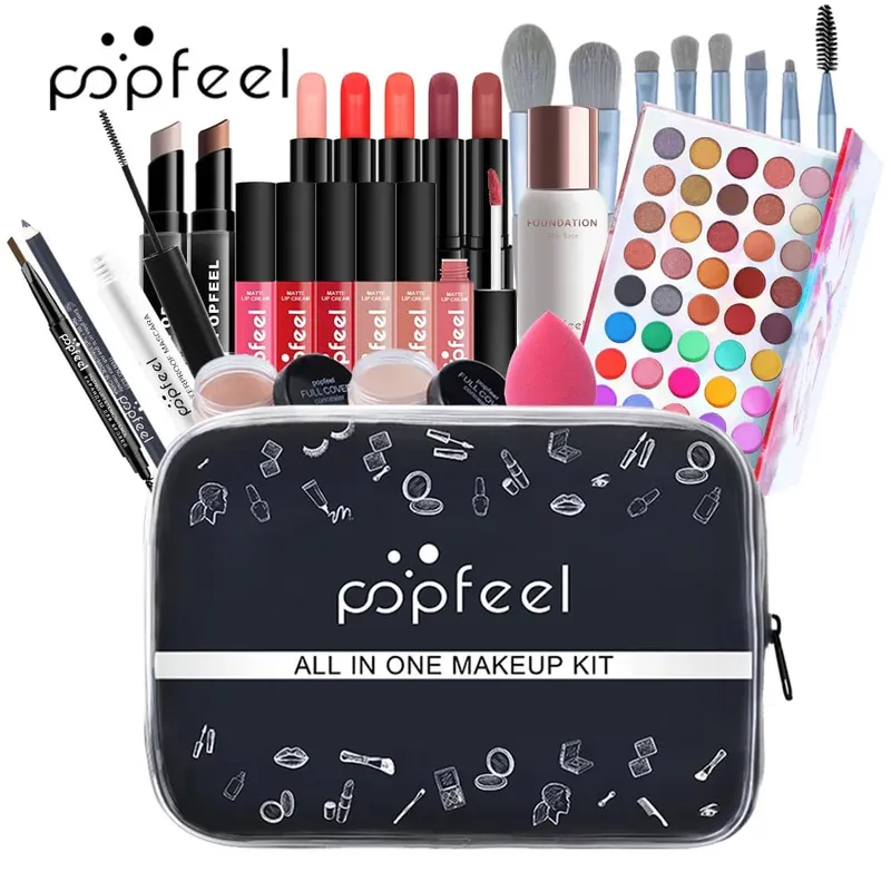 Women's All-In-One Makeup Kit Full Set - Eyebrow Eyeliner Eyeshadow Included Beauty Makeup Sets for Women — image 22