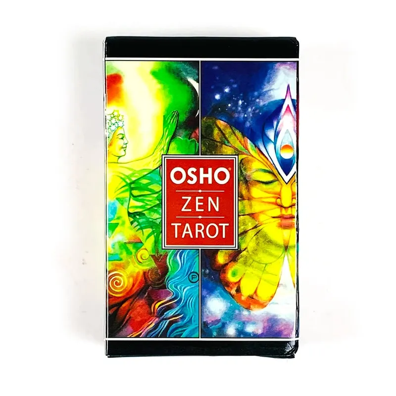 Osho Zen 타로 카드 79Pcs 영어 버전 운세 보드 게임 카드 게임 – 영적 성장을 위한 마음챙김 및 명상 데크