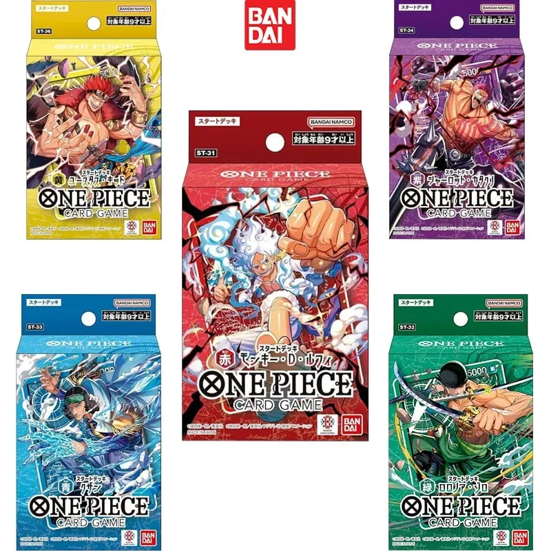 Nouveau BANDAI jeu de cartes une pièce Zoro Roronoa ST-31 pont de démarrage TCG japon carte de Collection en Stock — image 1