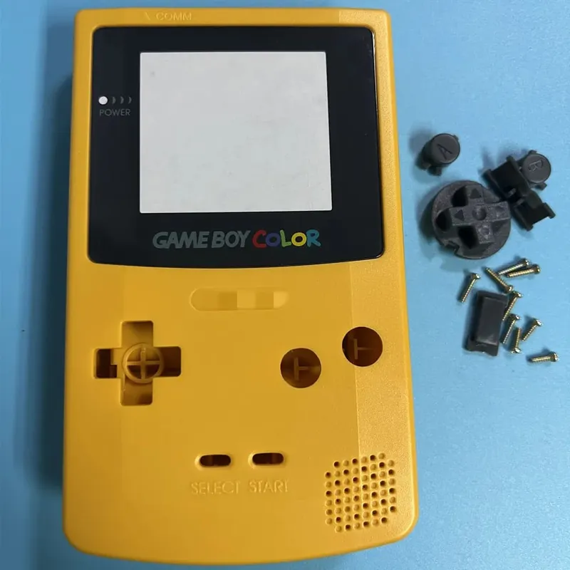 Новый цветной корпус Gameboy Gbc Shells, ограниченная серия, сменные корпуса, игровая периферия, аксессуары, светящиеся подарки на день рождения для мальчиков