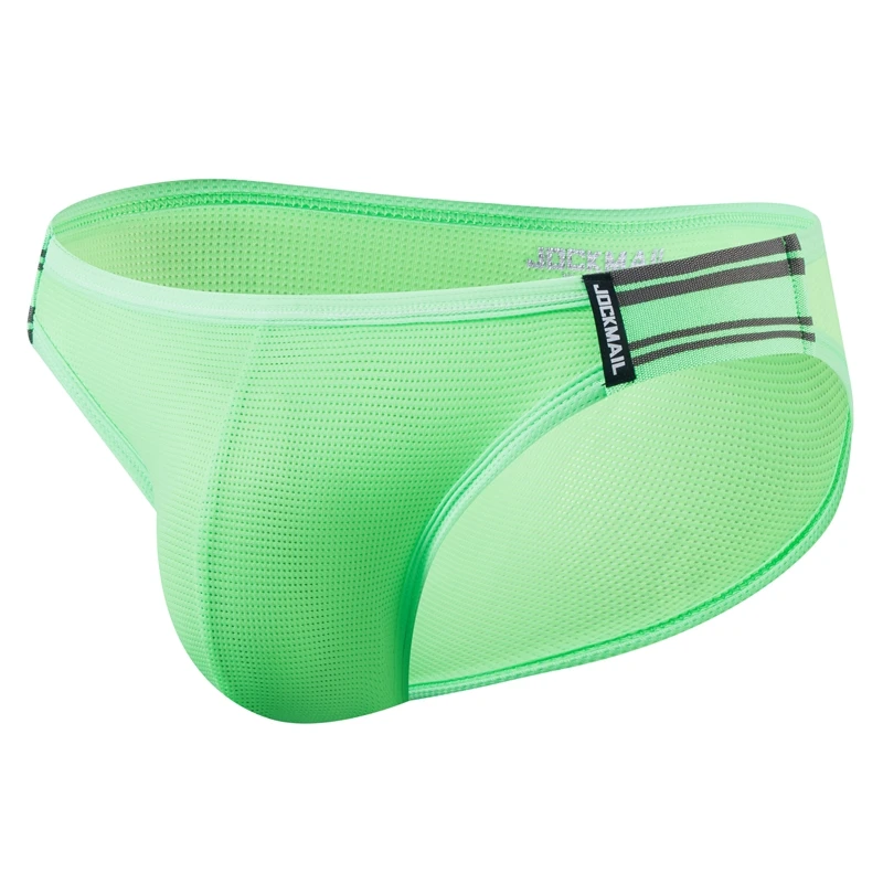 Slip intimi da uomo Mutande in nylon Mesh Quick Dry Sospensorio da uomo Slip bikini Slip da uomo o come pantaloncini da bagno — image 13