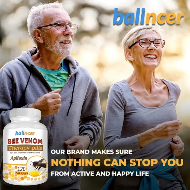 Bee Venom Extract Capsules - Relieves Joint Pain Promotes Bone Health Support Immunity — image 5