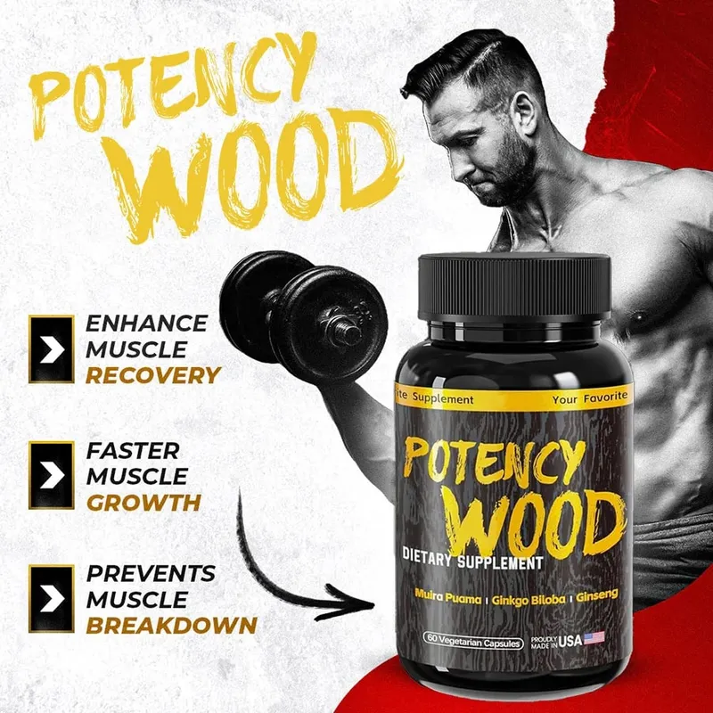 Suplemen Herba Kayu Potensi dengan Ginseng Ashwagandha 60 Kapsul Tenaga Adaptogen Stamina Antioksidan Imun Kesihatan Usus — image 5