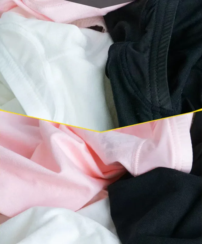 1PCS Lelaki Seluar Dalam Bikini Sheer Disambung Rekaan Panel Jala Hitam Bahan Anjal Lembut Seluar Dalam Lelaki Kontur 3D — image 8