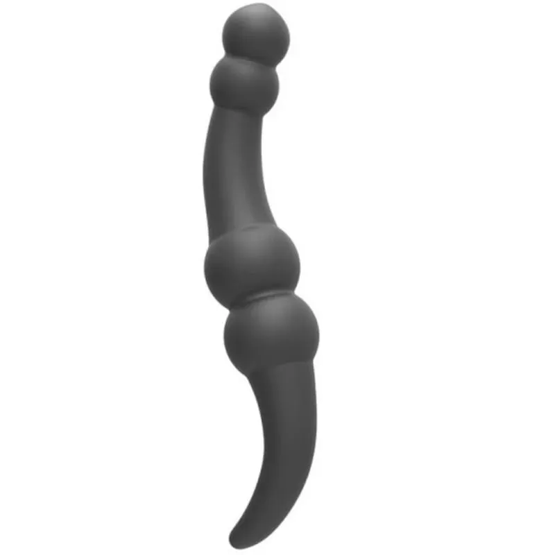 Doppelköpfiger Silikon-Analplug, stimulierender Massagestab für Paare, Prostatavergnügen, Damen-Masturbationswerkzeug, Sexspielzeug für Erwachsene — image 4