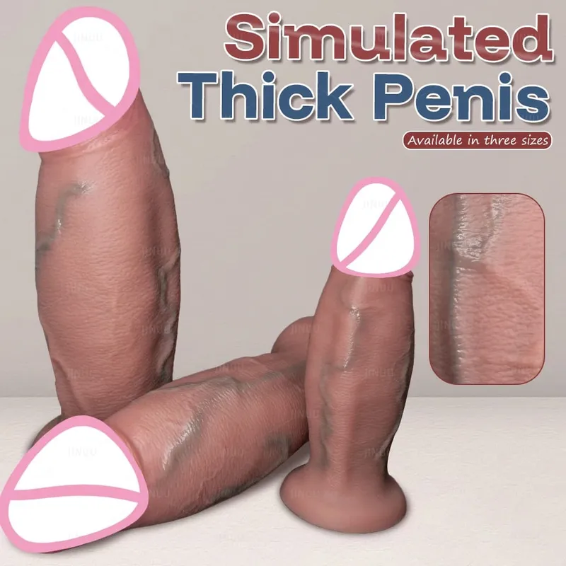 Riesiger realistischer Dildo, Fantasie, langer Penis, großer Schwanz, Saugnapf, Dildos für Frauen, riesiger Analdildo, Sexspielzeug für Frauen, Männer, Homosexuell — image 5