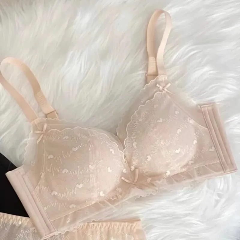 MOYISU Pure Desire Breeze Push-Up-BH, kabellos, für kleine Brüste, atmungsaktiv, Anti-Durchhängen, Komfort, Lift-Unterstützung, AB-Cup, Damen S-XL — image 2