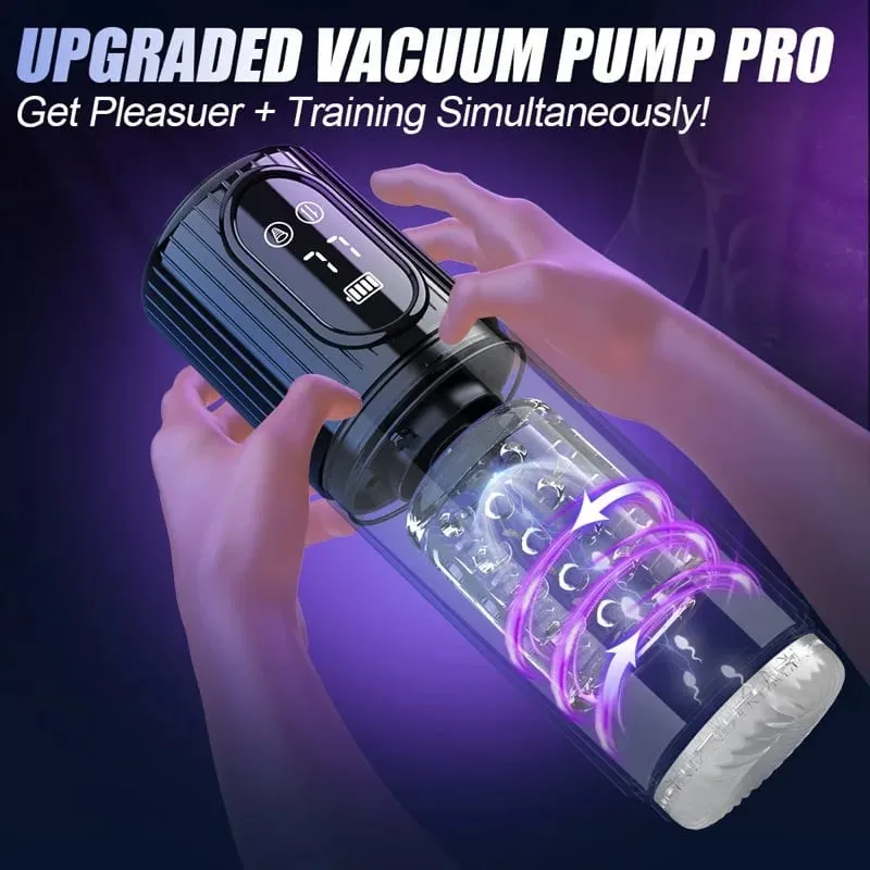 Thrusting หมุนชาย Masturbator คัพดูดอวัยวะเพศชายปั๊ม Oral Simulator ผู้ใหญ่ Sex Machines เร้าอารมณ์ผลิตภัณฑ์สำหรับชาย — image 3