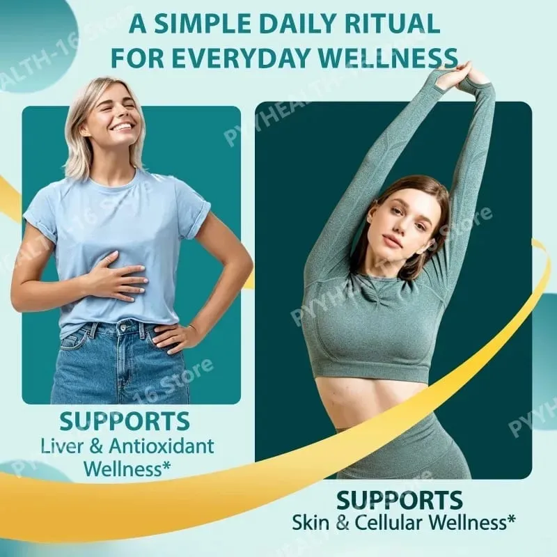Lenm Gocce liquide di glutatione liposomiale Supporto alla difesa antiossidante con vitamina C e NAC Senza zucchero e senza glutine 60 ML — image 5