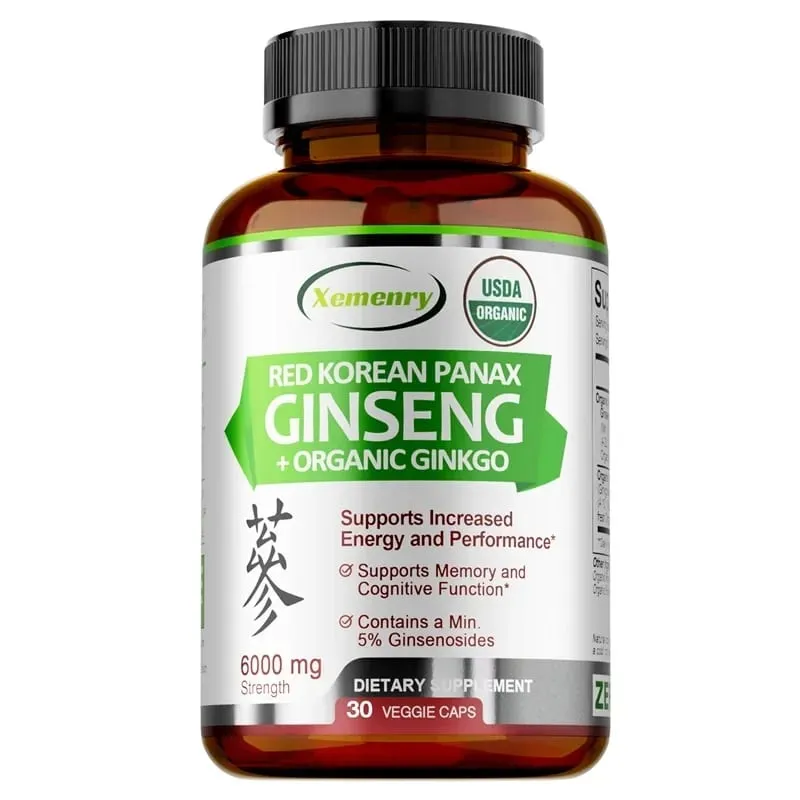 Ginseng Panax rouge coréen – Augmente la masse musculaire, stimule la production d'énergie, améliore l'humeur, augmente l'endurance et les performances. — image 10