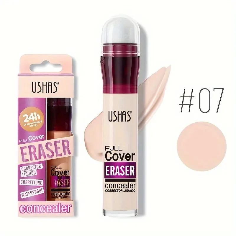 12 Color Sponge Head Liquid Foundation Makeup Concealer Trvalý voděodolný korektor pro plné krytí tmavých kruhů — image 14