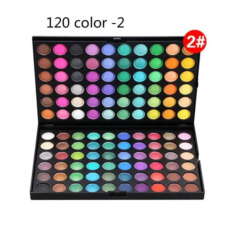 Makeup Set Kit 120 Color Eye Makeup Waterproof Make up Nude Eye Shadow Palette Glitter Matte Pigmented Powder Pressed Eyeshadow