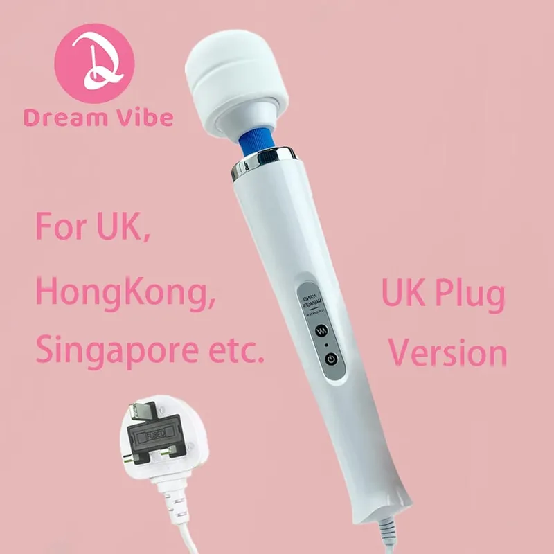 Mega Wand AC-aangedreven Supersterke vibrator Bekabeld Bedraad Krachtige draagbare wandstimulator Seksspeeltje Sportherstel Spierpijn — image 9
