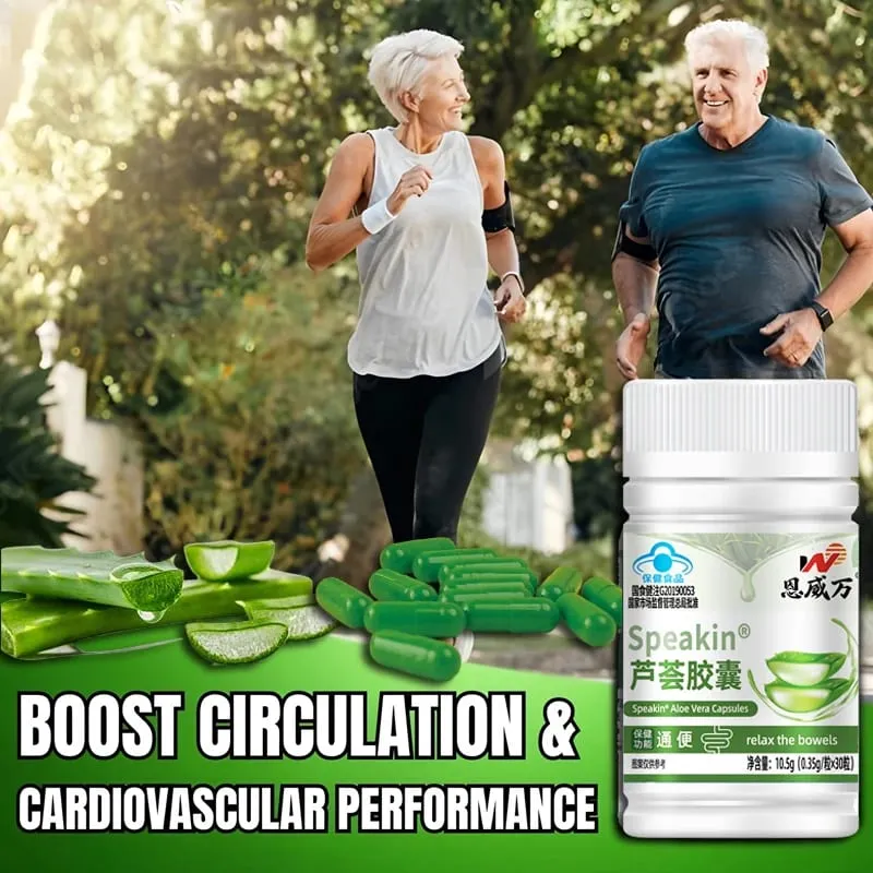 Estratto di Aloe Vera - Potente bruciagrassi per la perdita di grasso, pulizia del colon, disintossicazione, potenziamento del metabolismo, capsule dimagranti bellezza — image 6