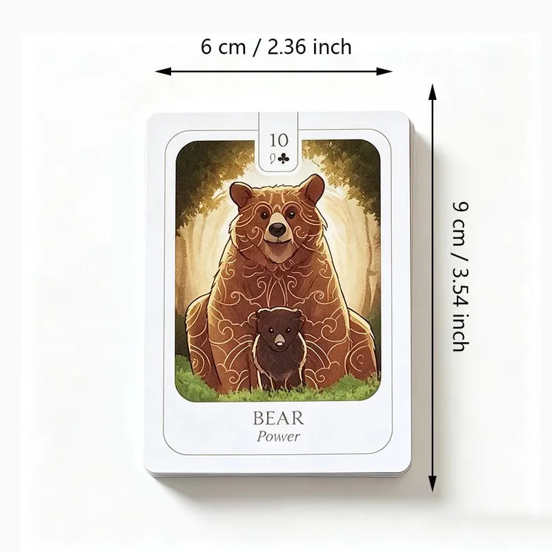 Prostota Talia Lenormand 41 szt. Pięknie ilustrowanych kart ze znaczącą symboliką z kartami „Tak Nie Może” 9*6 cm — image 2