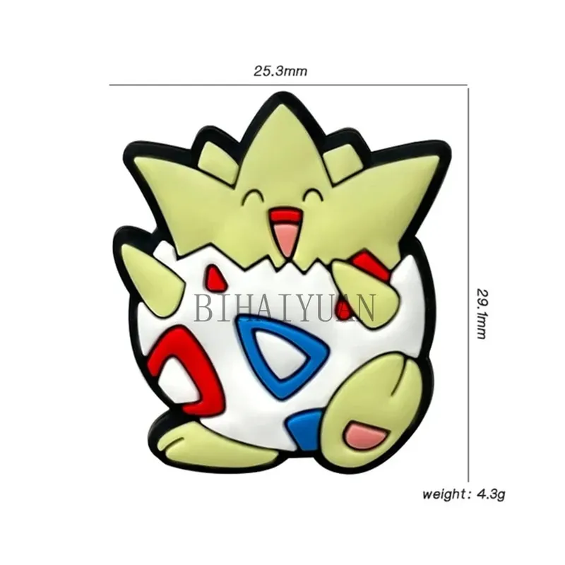 5 Stück Pokemon Silikon-Brennperlen für DIY Bead Pen Schnullerkette Clips Perlen Kinderspielzeug DIY Geschenk — image 12