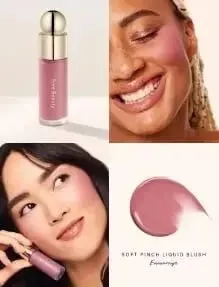 Autumn Rare Beauty Cream‑to‑powder Liquid Blush Mashed‑potato Texture Highlight Mirror Easy‑to‑apply Long‑lasting Blush Cream — image 19