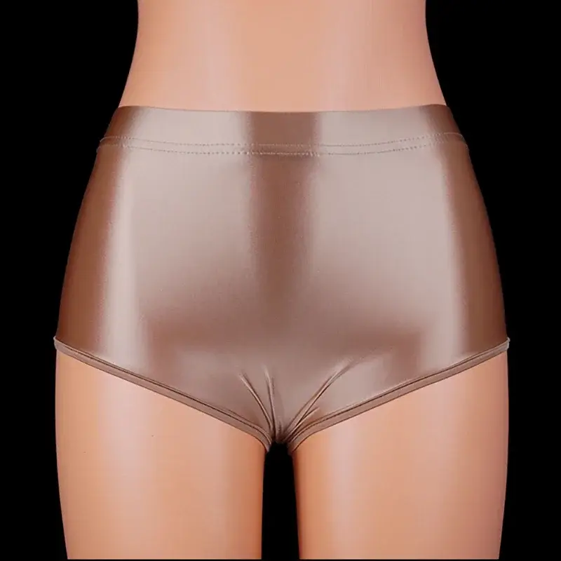 Satin glänzende Spandex-Shorts für Männer, extra kurze Biker-Shorts, glänzende Fitness-Kleidung, sexy Glitzer, Laufen, Fitnessstudio, sexy Unterwäsche für Männer — image 6