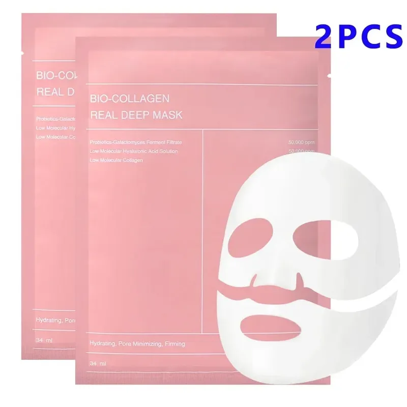 Masque Facial au collagène jetable, 3 pièces, fendu, hydratant en profondeur, soins pour la peau, beauté pour femmes — image 8