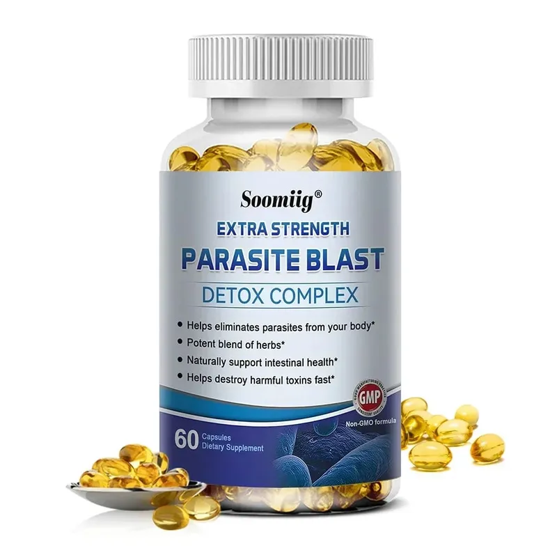 Super Parasite Removal Detoxification Complex 1475 Mg Quickly Eliminates Parasites Intestinal Health Relieves Indigestion — image 9