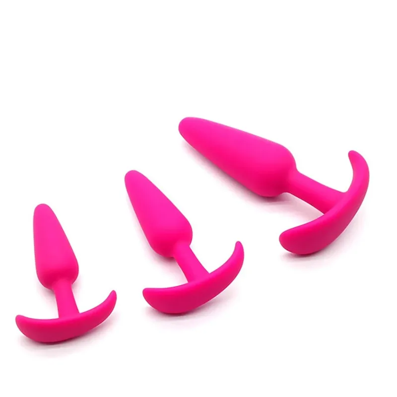 Silikonové dildo Anální kolíky Zarážka na tupo Dilatátor Masážní přístroj prostaty Vaginální stimulátor Sexuální hračky pro dospělé pro muže/ženy Trenér — image 13
