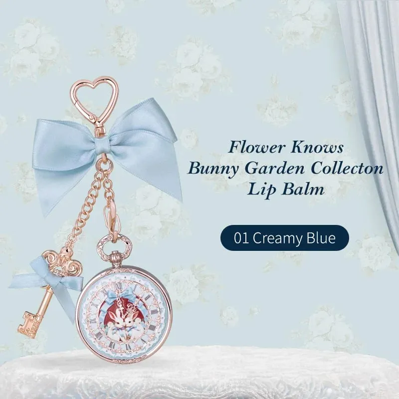Flower Knows Set Makeup Bunny Garden Collection Set Lip Balm Melembapkan Bibir Vitamin Lip Gloss 2pcs — image 5
