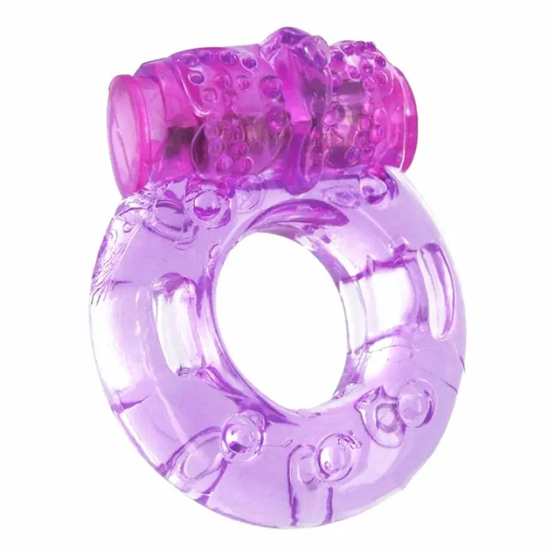 Wibrujący stymulator pierścienia penisa silny penis wyprostowany Cock Ring Cage wytrzymałość szkolenia zabawki erotyczne dla mężczyzn para — image 1