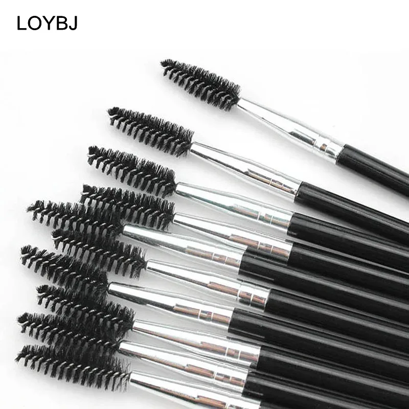 2/5/10 stücke Augenbraue Wimpern Make-Up Pinsel Set Kosmetische Wimpern Mascara Augenbraue Creme Pinsel Schönheit Brauen Lash Make-up-Tools — image 4