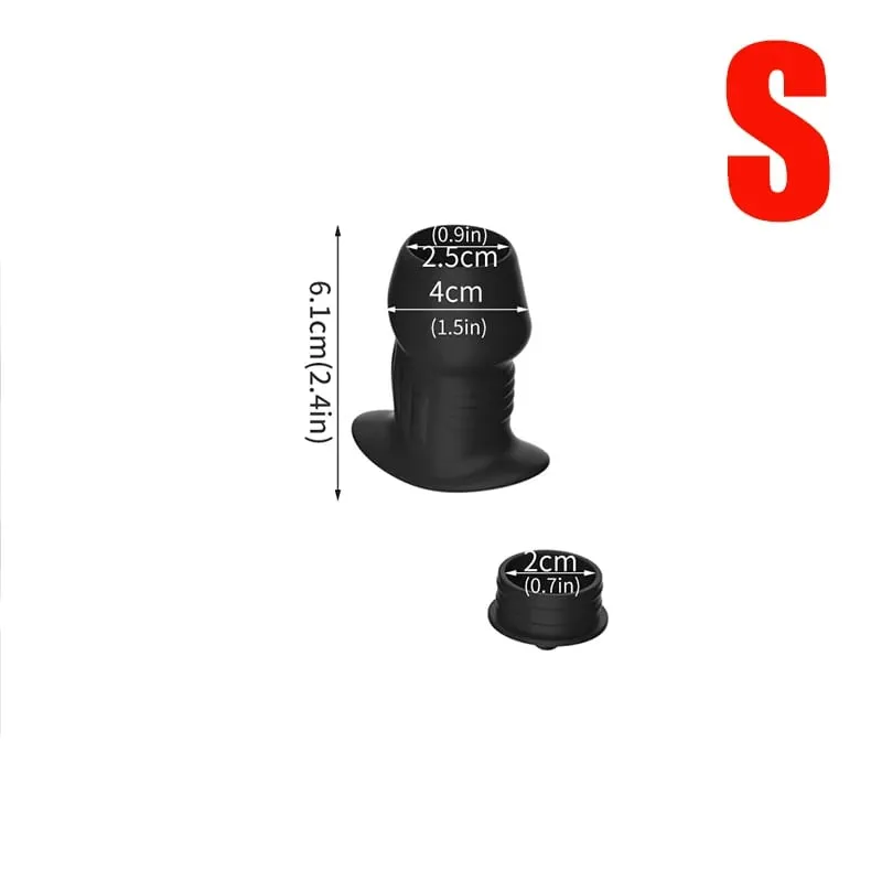 Speculum cavo Sbirciare Perline Anali Butt Plug con Tappo Espansore Tunnel Clistere Ano Dilatazione Giocattoli Adulti Del Sesso per Le Donne Uomini Gay — image 12
