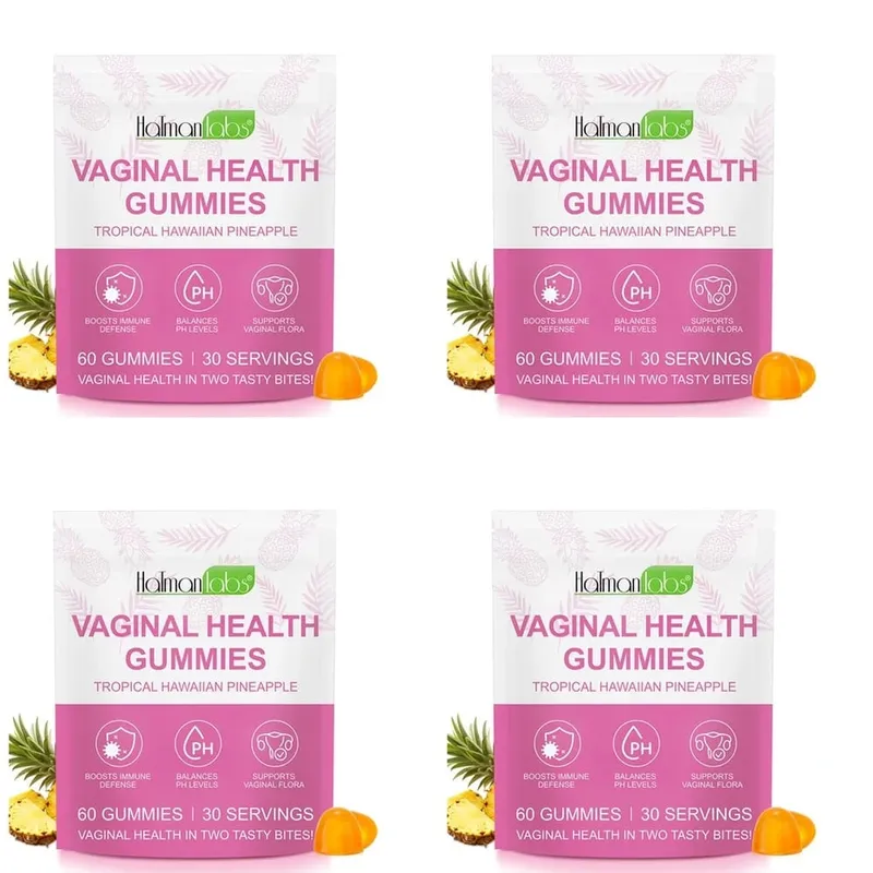 HalmanLabs Vaginal Health Gummies mit Probiotika und Vitamin C gleichen den pH-Wert aus und unterstützen die Vaginalflora – 60 Gummies — image 10