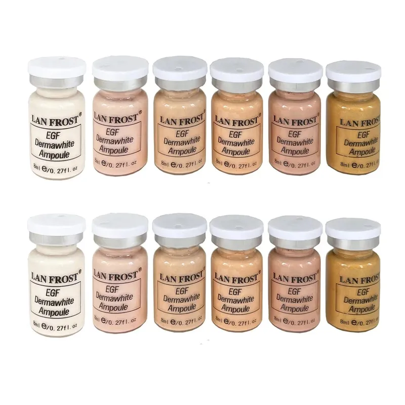 BB Cream Glow Face Skin Care Serum Essence Ampoule Foundation Hyaluronic Acid Peptide Moisturizing Skin Rejuvenation Care Kit — image 9