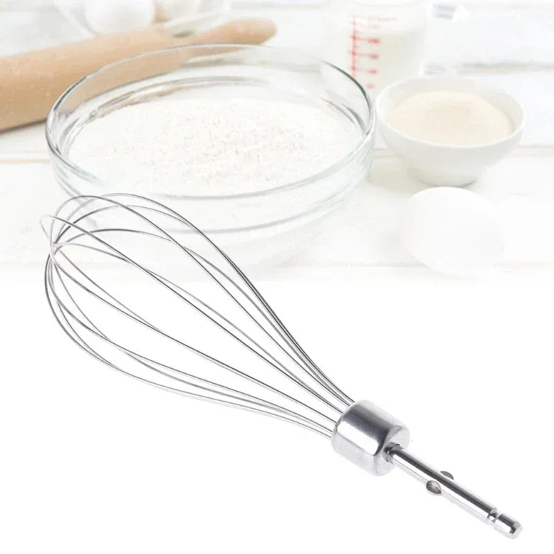 Frullino per le uova in acciaio inossidabile Frusta inossidabile Frusta per palloncini in filo da cucina Frusta per latte Frullino per le uova Miscelatore per uova Sbattitore elettrico a mano