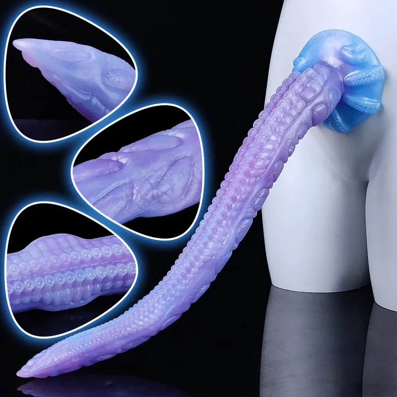 XL Size Super Long Octopus Dildo Fantasy Dildo With Suction Cup Silicone Tentacle Anal Sex Toy For Women Men Anal & G-Spot Massage — image 2