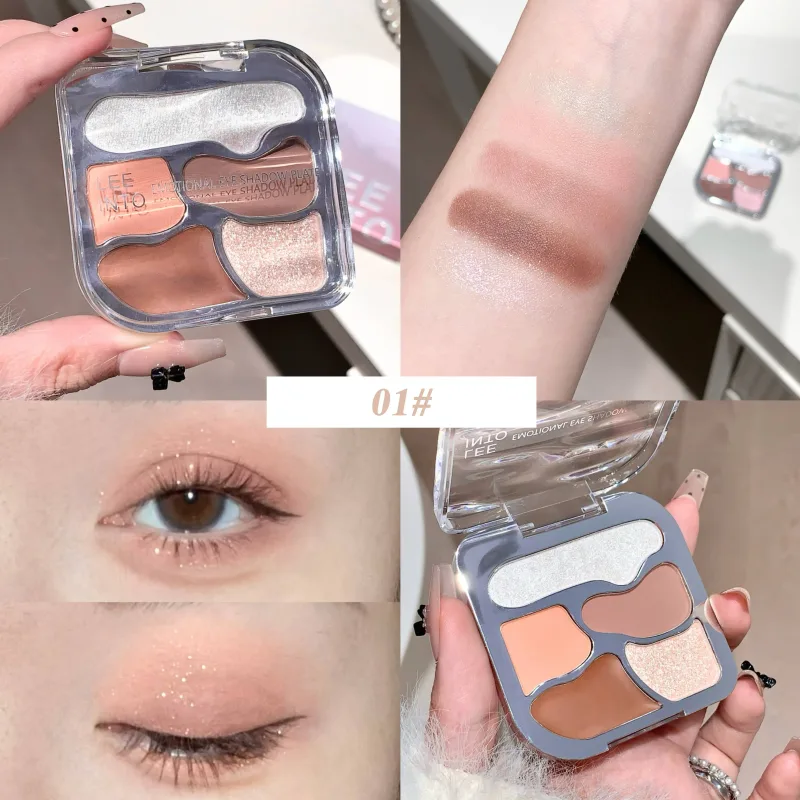 Пятицветная комплексная палитра теней для век Matte Highlight, контурирующая и развивающая цвет универсальная палитра