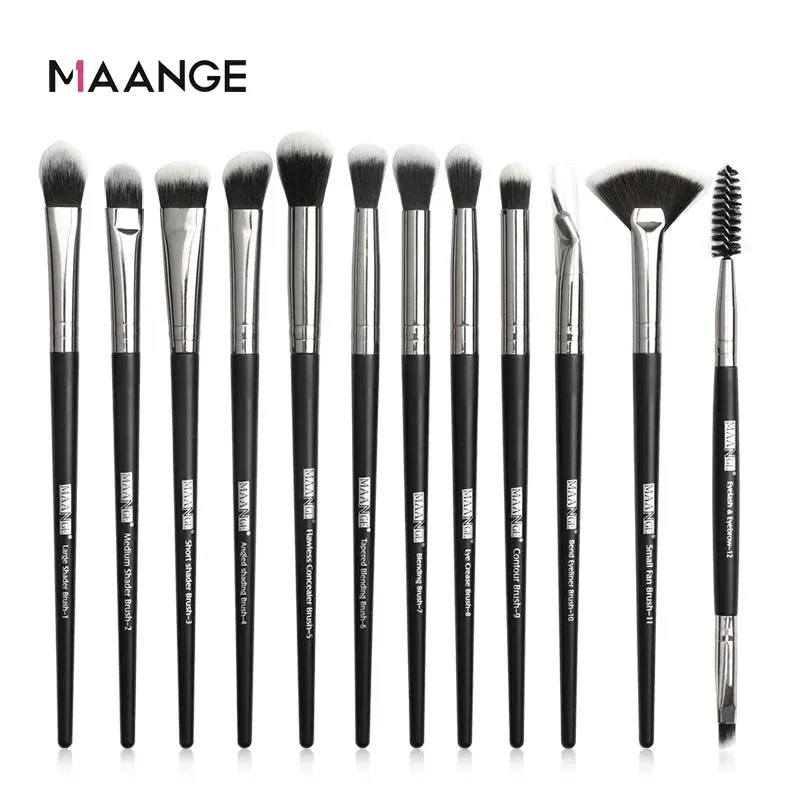 Makeup brushes set professional 12 pcs/lot Makeup Brushes Set Eye Shadow Blending Eyeliner Eyelash Eyebrow Brush For Makeup Tool — image 10