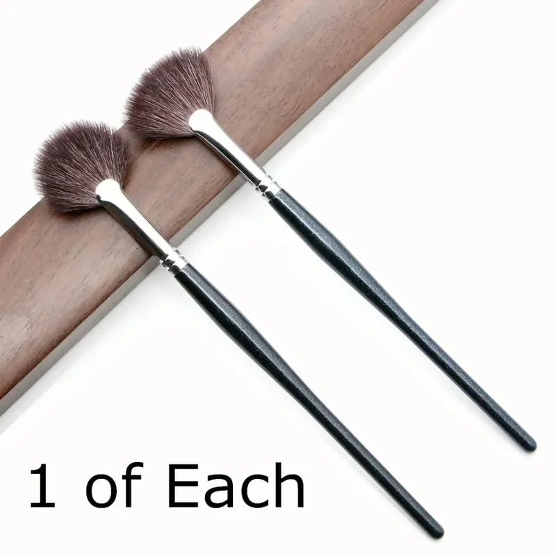 Highlighter-Make-up-Pinsel, Rouge, natürliches Haar, hochwertiger Lidschatten-Mixer, Kontur-Augenbrauen-Lidschatten-Make-up-Pinsel — image 22
