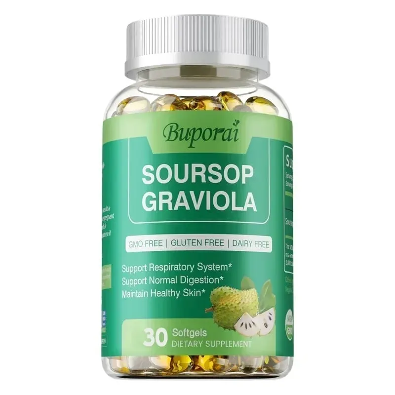 Soursop Graviola - Relax Liver and Sleep Cell Support & Regeneration Immune Boost CapsulesSupplement — image 8