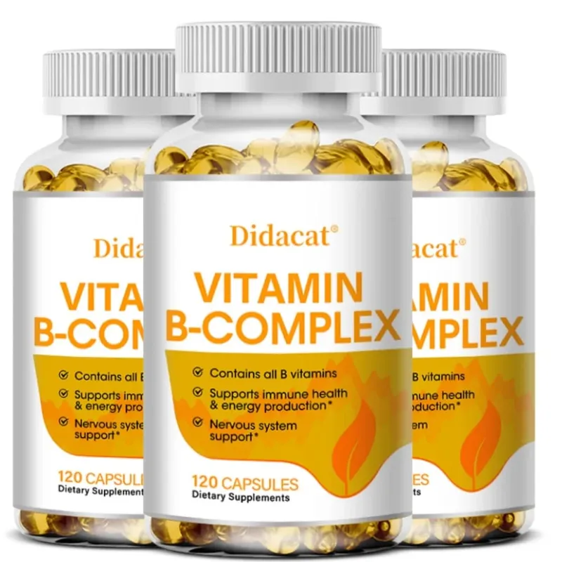 Vitamin B Complex - Contains All B Vitamins Supports Immune Health & Energy Production Nervous System Support — image 11