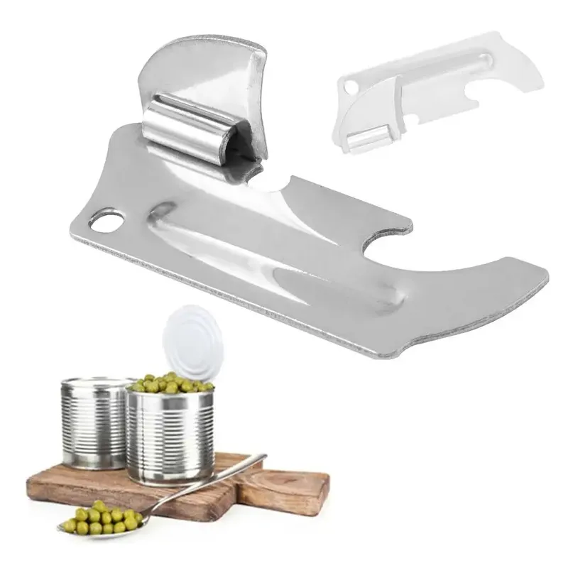 Can Opener Adjustable Steel Non-Slip Manual Jar Bottle Bottle Lid Opener Gadget Home Kitchen Professional Gadgets Tool
