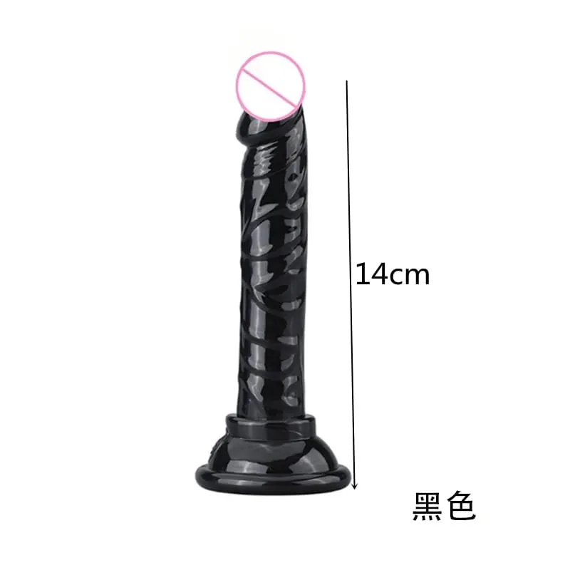 KWD Erotis Lembut Jelly Anal Butt Plug Realistis Cangkir Hisap Kuat Mainan Dewasa G-spot Orgasme Penis Besar Seks mainan untuk Wanita — image 10