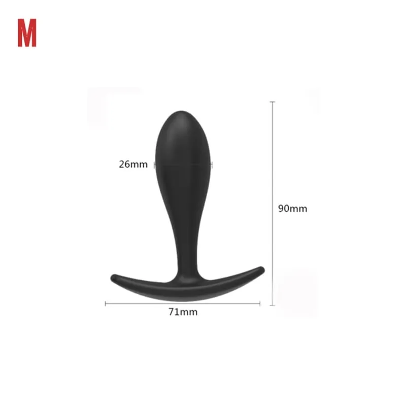 100% Safe Silicone Dildo Anal Plugs Butt Plug Unisex Sexy Stopper 3 Different Size Adult Sex Toys for Men/Women Trainer Massager — image 18