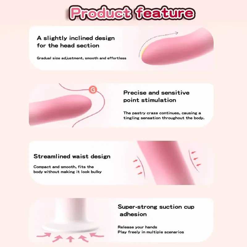 Flexibel flytande silikondildo för nybörjare G Spot personligt massageverktyg Sugkopp Analplugg Prosatmassager Kvinnlig sexleksak