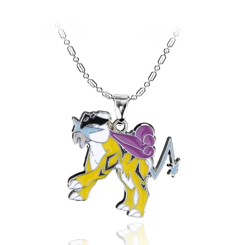 Collana con ciondolo a sfera Cartoon Pokémon Periferia Pikachu Accessori per donne Uomini Regali — image 5