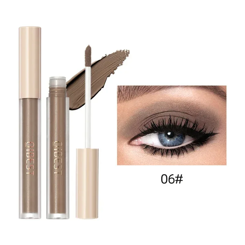 8 สี Matte Nude Eye Bronzer Liquid อายแชโดว์กันน้ำ Long Lasting Eye Shdaow Natural Cheek Contour ผู้หญิงแต่งหน้าเครื่องสำอาง — image 9