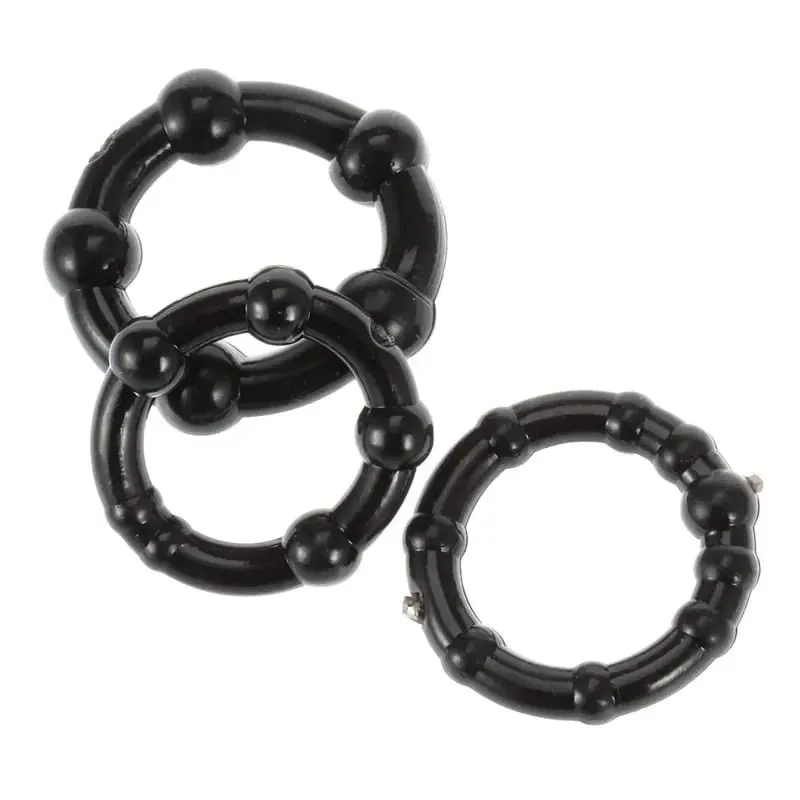 2 STK Silikone Mand Forhud Corrector Resistance Ring Forsinkelse Ejakulation Penis Ringe Sexlegetøj til mænd Daglig/nat Cock Ring — image 17
