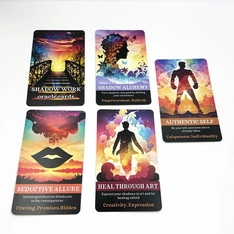 Shadow Work Oracle Cards 56 Karten 12X7 CM helfen Ihnen, Ihre unbewusste Seite zu verstehen — image 4